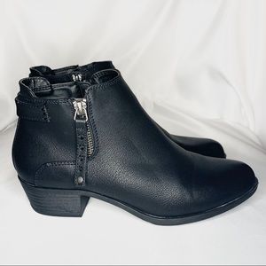 Madden Girl Black Bronco Ankle Bootie